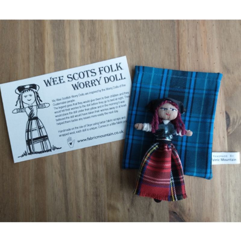 Scottish Worry doll