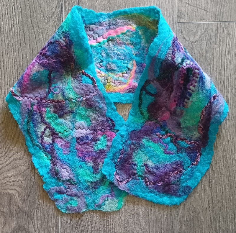 Felted Neck Warmer - Image 2