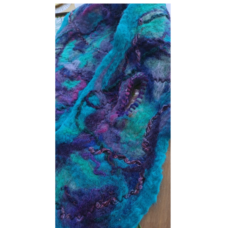 Felted Neck Warmer - Image 3
